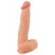 Φυσικά Ομοιώματα - Nature Skin Movable Skin Dildo - Φυσικό 19εκ