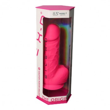 Silexd 8.5 Realistic Suction Cup Dildo Pnk