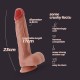 Realistic - Crushious Inviktus Silicone Dildo Flesh 23cm