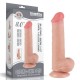 Ομοιώματα - Lovetoy Sliding Skin Dual 8 New - Φυσικό 15εκ