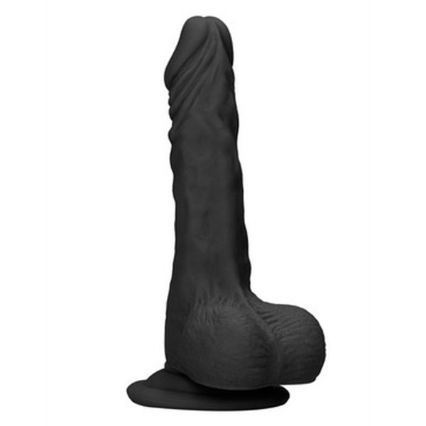 Ρεαλιστικά - Realrock 8 Dong Testicles - Dildo Μαύρο 20εκ Ρεαλιστικά - Realrock 8 Dong Testicles - Dildo Μαύρο 20εκ