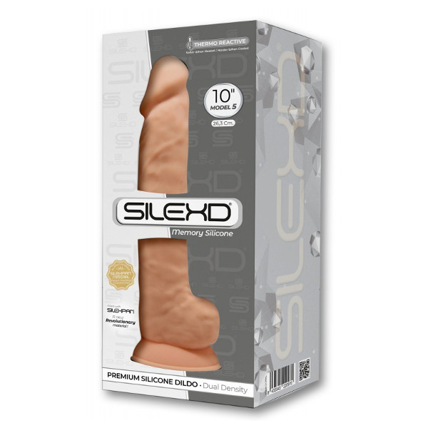 Realistic - Silexd 10 Realistic Suction Cup Dildo Flesh Realistic - Silexd 10 Realistic Suction Cup Dildo Flesh
