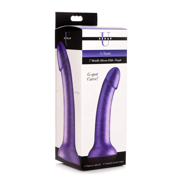 Non Realistic - Xr Brands U Strap Strap on Dildo Purple Non Realistic - Xr Brands U Strap Strap on Dildo Purple