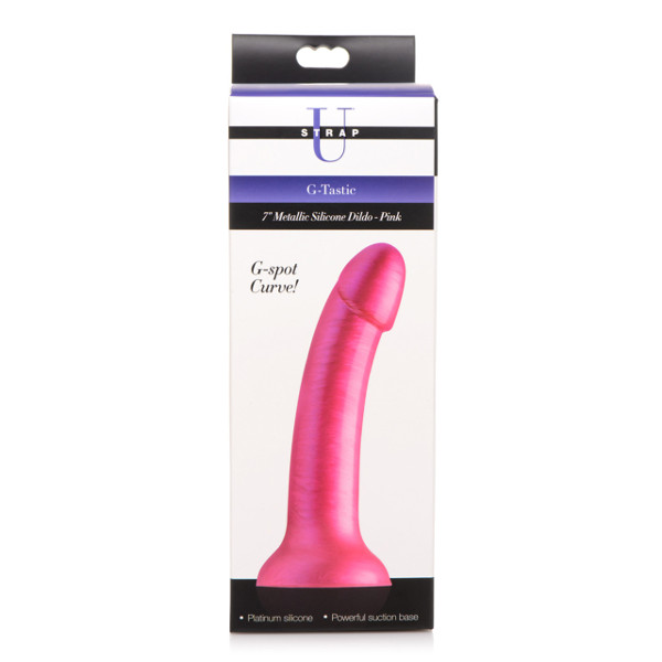 Non Realistic Dildos - Xr Brands U Strap Strap on Dildo Pink