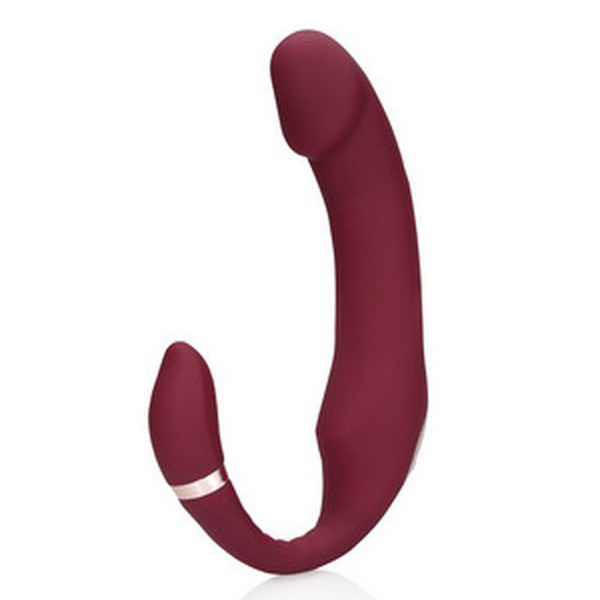 Δονητές - Loveline Strapless - Δονητής Στραπ ον Κόκκινος 14εκ