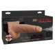 Strap on - FF Hollow Strap-on Squiting 7.5inch Flesh