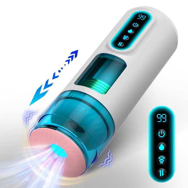 Men Toys - Zenn Deluxe Heating n Sucking Masturbator