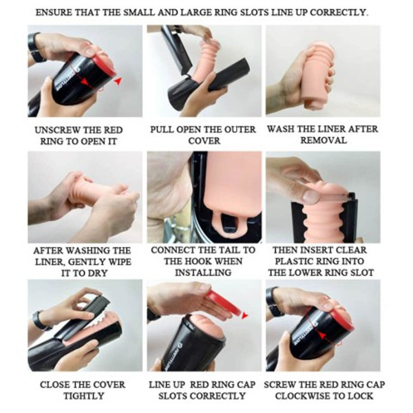 Masturbation System - Pretty Love Ozzy Pussy Masturbator