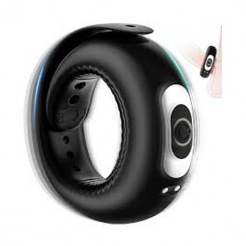 Std Vibrating - Δονούμενο Δαχτυλίδι Μαύρο 45mm