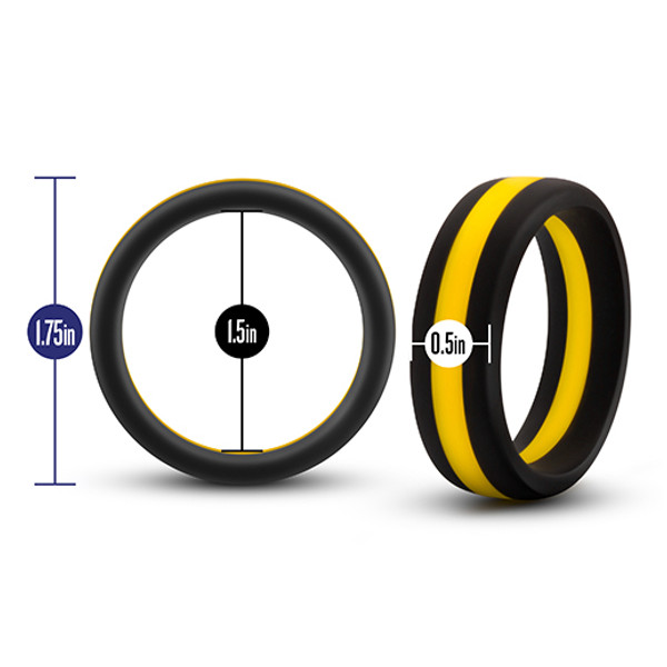 Δαχτυλίδια - Performance Silicone Go Pro - Δαχτυλίδι Κίτρινο