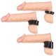 Penis Rings Set - Rebel Ball Stretching Kit Black