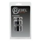 Penis Rings Set - Rebel Ball Stretching Kit Black