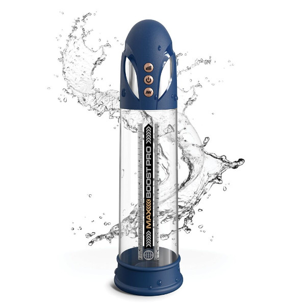 Penis Emlargers - Pump Worx Max Boost Pro Flow Blue
