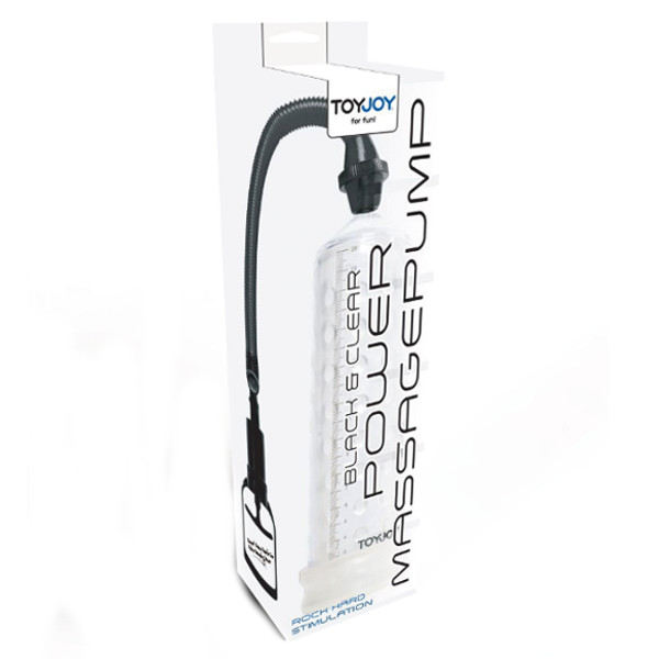 Pumps - Toyjoy Power Massage Pump Sleeve Clear