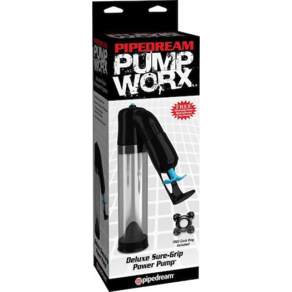 Pump Worx Deluxe Sure-Grip Power Pump Clear Pump Worx Deluxe Sure-Grip Power Pump Clear
