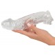 Crystal Penis Sleeve - Προέκταση Με Δακτύλιο 23 εκ Διάφανο Crystal Penis Sleeve - Προέκταση Με Δακτύλιο 23 εκ Διάφανο