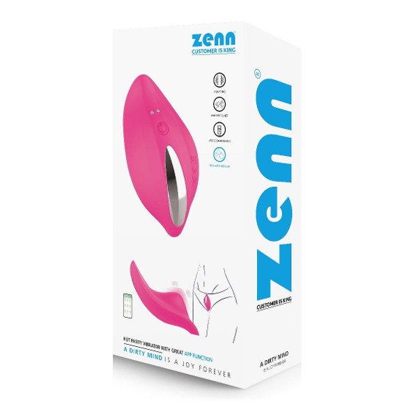 Με εφαρμογή - Zenn Panty Pleasure App - Δονητής Εσωρούχου Ροζ