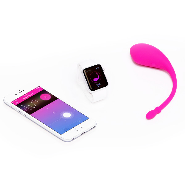 Vib Eggs - Lovense Lush Wearable Bullet Vibrator Fuchsia Vib Eggs - Lovense Lush Wearable Bullet Vibrator Fuchsia