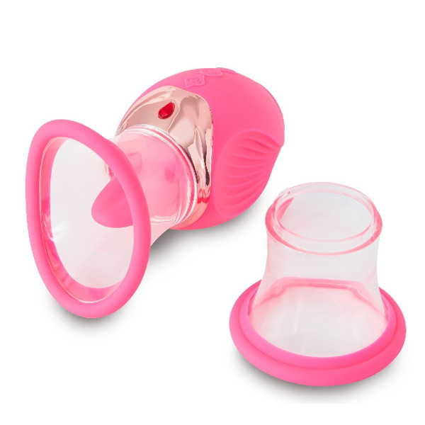 G Vibrators - Zenn Sucking and Licking Pleasure Toy Pink