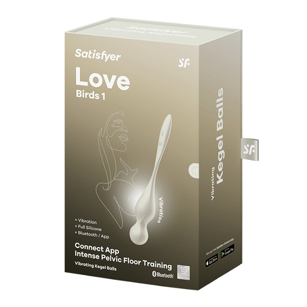 Satisfyer Love Birds 1 Connect App Beige Satisfyer Love Birds 1 Connect App Beige