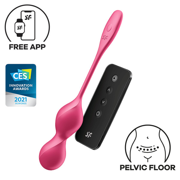 Γυναικεία Toys - Satisfyer Love Birds 1 Connect App - Φούξια Γυναικεία Toys - Satisfyer Love Birds 1 Connect App - Φούξια