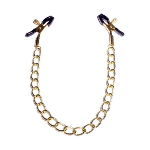 Nipple Play - Exclusive Fetish Boss Nipple Clamps Gold