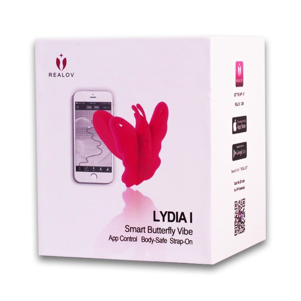 Κλειτοριδικά - Realov Lydia I Smart Butterfly - Δονητης Ροζ 9εκ