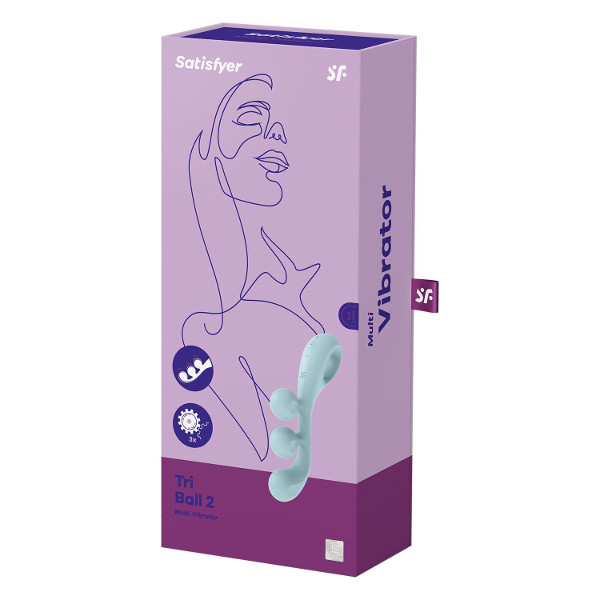 Satisfyers for Woman - Satisfyer Tri Ball 2 Light Blue
