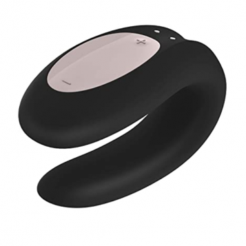 Satisfyer Double Joy Αpp - Μαύρο 7εκ