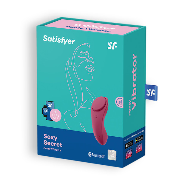 Clitoris Vibrators - Satisfyer Sexy Secret Panty Vibrator with App
